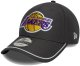 New Era Czapka z daszkiem NEW ERA LA Lakers NBA Piping Dark Grey 9FORTY 1