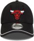 New Era Czapka NEW ERA z daszkiem Chicago Bulls NBA Piping Czarna 9FORTY 2