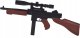 Skleplolki ZABAWKA KARABIN MASZYNOWY JAK TOMMY GUN MANUAL CELOWNIK LUNETA KULKI 3