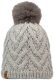 Buff Buff Knitted Fleece Caryn Beanie 13674301410 szary One size 1