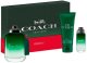 Coach Set Green Eau De Toilette For Men 100 ml + Green Eau De Toilette For Men 15 ml + Green Shower Gel Body All Skin Types 100 ml For Men 1