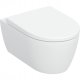 Zestaw podtynkowy Geberit 503.046.00.1 / GEBERIT / ICON / ZESTAW WISZĄCEJ MISKI WC, LEJOWA T53CM, UKRYTE MOCOWANIA, TURBOFLUSH, Z DESKĄ SEDESOWĄ, MOCOWANIE OD GÓRY, WOLNE OPADANIE, Z WYPINANYMI ZAWIASAMI / 1