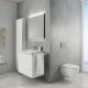 Zestaw podtynkowy Geberit 503.046.00.1 / GEBERIT / ICON / ZESTAW WISZĄCEJ MISKI WC, LEJOWA T53CM, UKRYTE MOCOWANIA, TURBOFLUSH, Z DESKĄ SEDESOWĄ, MOCOWANIE OD GÓRY, WOLNE OPADANIE, Z WYPINANYMI ZAWIASAMI / 2