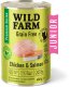Happy Cat WILD FARM Premium Grain Free Chicken and Salmon Junior 400g bezzbożowa karma dla kociąt 2