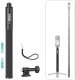 Monopod Puluz TELESKOPOWY MONOPOD ALUMINIOWY 133CM Z GWINTEM 1/4" DO KAMER INSTA360 / DJI / GOPRO 2