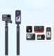 Monopod Puluz TELESKOPOWY MONOPOD ALUMINIOWY 133CM Z GWINTEM 1/4" DO KAMER INSTA360 / DJI / GOPRO 5