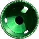 Falon-Tech Otwornica diamentowa brazowana MMD 40 mm M14 do gresu ceramiki płytek 3
