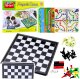 LeanToys Zestaw Gier Rodzinnych 18w1 Szachy Magnetyczna Szachownica 1