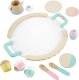 Fisher Price Kawiarnia Drewniana Fisher-Price podwieczorek 12 elementów HXT82 zestaw 3