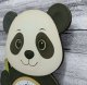 JVD Zegar ścienny HJ113 dziecięcy miś panda 27x40 cm . 4