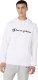 Champion Bluza męska Champion Hooded Sweatshirt biała 221917 WW001 M 1