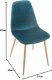 Kekk Krzesełka ROKA CHAIR TEAL 140295H 2