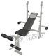 Spokey Zestaw ławka + gryf + 100kg obciążeń uniw - 2000091015243 1