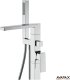 Bateria wannowa Avapax AVAPAX ABVE221111 VELLANO Bateria wannowa wolnostojąca z zestawem natryskowym, chrom 7