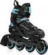 Rolki Blackwheels BW-720W rekreacyjne czarno-błękitne rozm. 38 2