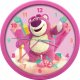 KIDS Zegar Ścienny Na Ścianę 25cm Dla Dziecka Dzieci Lotso Toy Story / Lts00018-ty3021 2