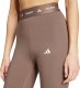 Adidas Legginsy damskie adidas Techfit 7/8 brązowe JW5181 XS 4