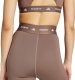 Adidas Legginsy damskie adidas Techfit 7/8 brązowe JW5181 XS 5