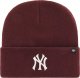 47brand Czapka zimowa ciepła New York Yankees bordowa B-HYMKR17ACE-KM 1