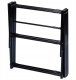 Suszarka na pranie Vilde Suszarka na pranie metalowa czarna pionowa rozsuwana 44.5-75x37.5x105cm VILDE 779105 3