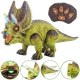 Woopie DINOZAUR ZDALNIE STEROWANY RC ROBOT TRICERATOPS DLA DZIECI KREATYWNY INTERAKTYWNY 1