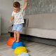 Woopie WOOPIE Kamienie Balansujące Sensoryczne Trening Równowagi 5 szt 3