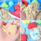 Woopie PIASEK KINETYCZNY 0,8 KG ZESTAW KOSZYKU Z FOREMKAMI KREATYWNY KONCENTRACJA 4
