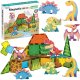 Woopie WOOPIE Magnetyczne Klocki Konstrukcyjne 7,5 cm Dino 30 el. 1