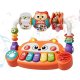 Woopie INTERAKTYWNE PIANINO EDUKACYJNE SENSORYCZNE DLA DZIECI LISEK LED PREMIUM 2