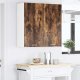 vidaXL vidaXL Szafka wisząca z drzwiami Riga Dąb wędzony 80 x 31 x 80 cm 4