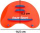 Avenli AQUA-SPORT WIOSEŁKA BLACKHAWK FINGER PADDLE ORANGE AS002020 5