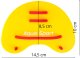 Avenli AQUA-SPORT WIOSEŁKA BLACKHAWK FINGER PADDLE YELLOW AS002019 5