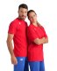 Arena ARENA KOSZULKA TEAM T-SHIRT PANEL RED 004899/400 S 1