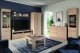 4HouseDesign Toaletka z lustrem LED Biurko dąb Biała REMI RM16 15