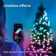Twinkly Pre-lit Tree -1.80m Regal Tree, 435 RGB LED, Green wire, Plug Type C 8