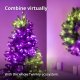 Twinkly Pre-lit Tree -1.80m Regal Tree, 435 RGB LED, Green wire, Plug Type C 9