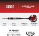 Harrows Rzutki do darta Harrows Heavy Metal Ryan Searle Steeltip 26 g 3