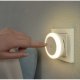 Lampka wtykowa do gniazdka Hama LAMPKA NOCNA LED DO GNIAZDKA, WŁĄCZNIK DODYKOWY, CIEPŁE ŚWIATŁO 9