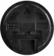 Muse KIENZLE DCF Radio-Control. Wall Clock w. Room Temp.Display black 3