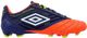 Umbro Buty piłkarskie Medusae PRO HG granatowo-pomarańczowe r. 41 (81093UDQX) 1