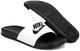 Nike Klapki Benassi JDI biało-czarne r. 45 (343880 100) 2