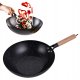 Patelnia KingHoff WOK Z POWŁOKĄ MARMURKOWĄ 30cm KINGHOFF KH-1983 2