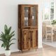 vidaXL vidaXL Highboard Stare drewno 69,5 x 34 x 90 cm 4