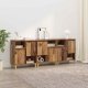 vidaXL vidaXL Komody 3 pcs Stare drewno 60 x 35 x 70 cm 1