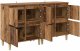 vidaXL vidaXL Komody 2 pcs Stare drewno 60 x 35 x 70 cm 6