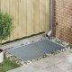 vidaXL vidaXL Ruszt Srebrny 30 x 30 x 2 cm Stal ocynkowana na gorąco 1