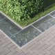 vidaXL vidaXL Ruszt Srebrny 30 x 30 x 2 cm Stal ocynkowana na gorąco 3
