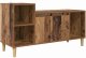 vidaXL vidaXL Szafka pod telewizor Stare drewno 100 x 35 x 55 cm 2