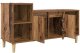 vidaXL vidaXL Szafka pod telewizor Stare drewno 100 x 35 x 55 cm 5