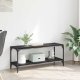 vidaXL vidaXL Szafka pod telewizor Czarny Dąb 100x33x41cm 1